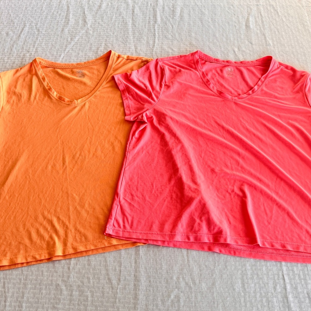 Athletic Works DriWorks V-Neck Tee Bundle XXXL 22 Active Athleisure